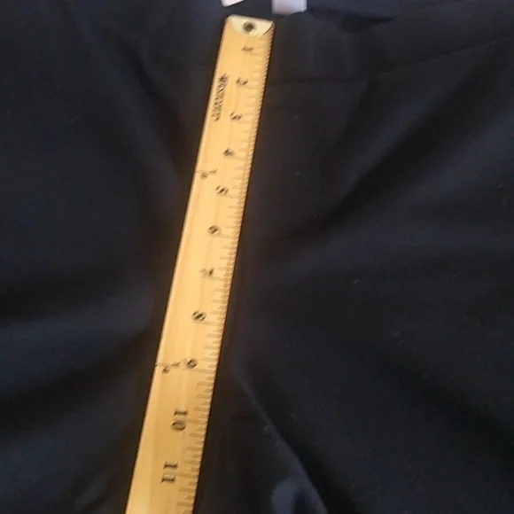 Torrid Womens Pants Taper Ponte Black size 0 12 Large Pull On Office Party - Picture 12 of 14